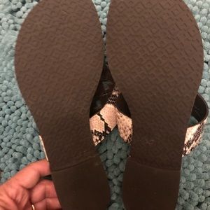 Tory Burch Shoes - Tory Burch Faux Snake Skin Miller Sandals Tory Burch Shoes - Tory Burch Faux Snake Skin Miller Sandals